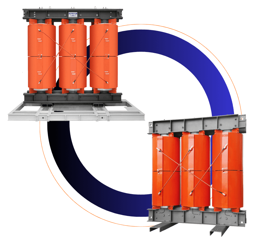 Transformadores a seco encapsulados em epóxi