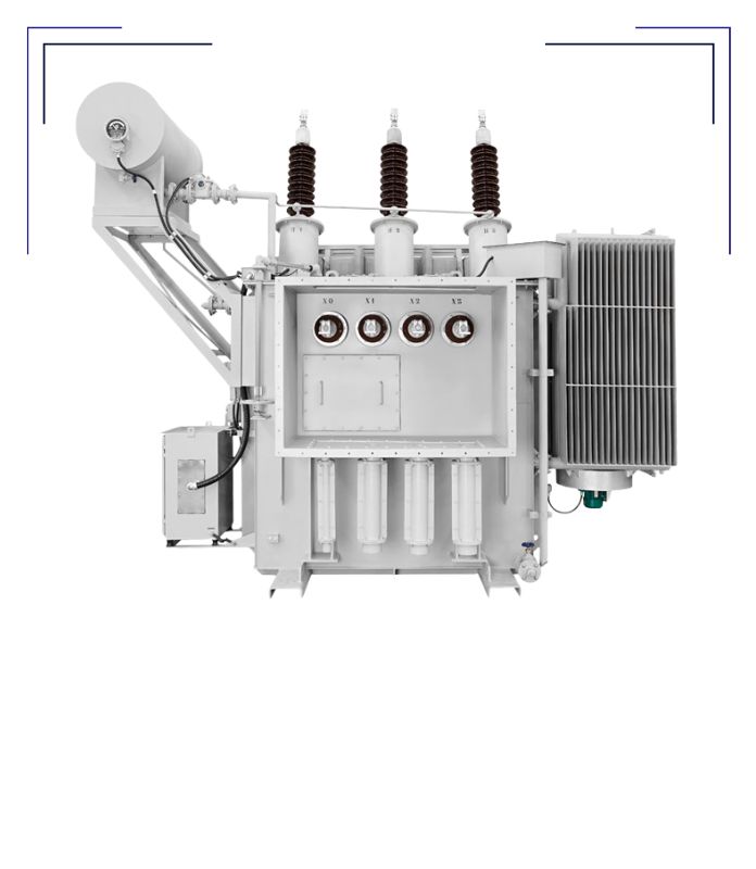 Transformadores de força trifásicos de 5 até 150MVA, nas classes de tensão até 245kV